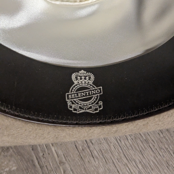 Classic Tan Fedora with Feather Accent - Picture 5 of 9